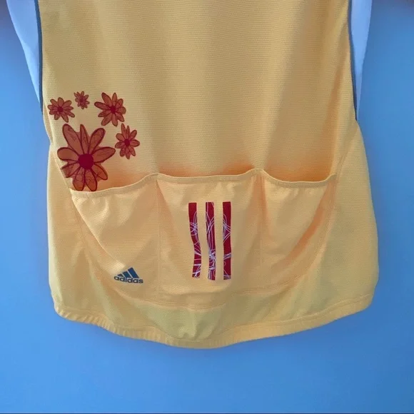 Adidas Women's Cycling Yellow Active Top - Picture 6 of 11